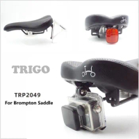 TRIGO TRP2049 Folding Bike Gopro Adaptor Reflector Panel Bottle Holder Adapter For Brompton Saddle Bicycle Accessories