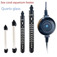 50/100/200/300W Heating rod of glass heating rod coralline fish tank. Explosion proof heater Coral fish tank Salt water heater