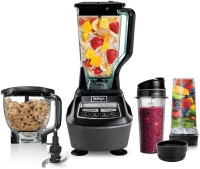 Kitchen System | All-in-One Food Processor & Blender for Smoothies | Includes Pitcher,