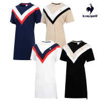 【LE COQ SPORTIF 公雞】法式經典長版短袖T恤 女-4色-LWR22305