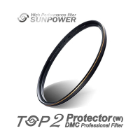 ◎相機專家◎ SUNPOWER TOP2 DMC PROTECTOR 43mm UV 超薄多層膜保護鏡 湧蓮公司貨【跨店APP下單最高20%點數回饋】