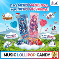 [HALAL] [PROMO]  Permen Lollipop Musik Bone Conduction 15g Viral TikTok - 100% HALAL Indonesia & BPO