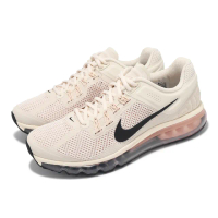 【NIKE 耐吉】休閒鞋 Air Max 2013 男鞋 米白 粉 氣墊 緩衝 厚底 運動鞋(HF3660-100)