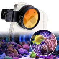 Sea Filters Terrarium Marine Coral Lenses 52mm Reef Tank Water Salt Aquatic Fish Macro Aquarium Iphone Camera