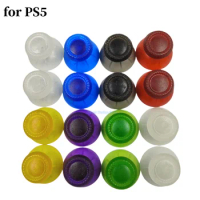 64pairs Colorful Plastic Thumbstick Cap for Playstation5 PS5 Controller Translucent color Joystick Cap replacement accessories
