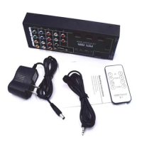 HDMI Switch AV+VGA audio+chromatic aberration+HDMI multi-interface ALL to HDMI 8 in 1 out composite multi-interface to HDMI