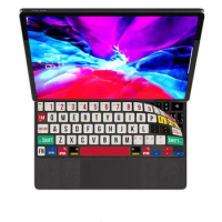 New Cover for Apple ipad Pro Magic Keyboard Film 12.9 inch Tablet Keyboard Protector Dustproof Waterproof Silicone Soft