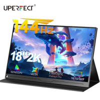 UPERFECT UAlly J118 18 Inch 144Hz Gaming Monitor For Rog Ally Steam Decks PS4 Switch XBOX With HDR Freesync 2K Portable Display