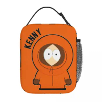 Kenny McCormick Insulated Lunch Bag Southpark Food Container Bags Portable Thermal Cooler Bento Box For Work