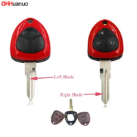 3 Buttons Replacement Shell Remote Smart Key Case Fob for Ferrari F430 Left/Right Blade