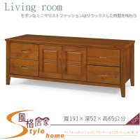 《風格居家Style》106#樟木色6.3尺矮櫃/電視櫃 80-2-LV
