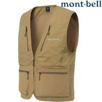 Mont-Bell Nature guide VT  男款 多口袋背心 1103333 TN 卡其