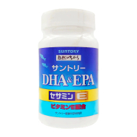 【Suntory 三得利】魚油DHA&amp;EPA+芝麻明E(120顆)