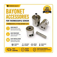 Bayonet Accessories And Pin For Thermocouple Sensor. Thermocouple Fitting Bayonet Set