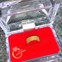 Cincin rante 2 gram emas muda-perhiasan