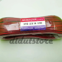 Kabel Serabut Montoya NYZ 2x14 ( Diameter 2 mm, 80 Meter ) - Merah
