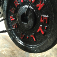 Plate Barbell Dumbell 7.5kg Sepasang Total 15kg Free Ongkir Pulau Jawa