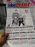 CETAK KALENDER 2026 (CUSTOM) BISA SATUAN / TANPA MINIMAL ORDER