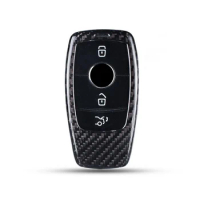 Glass fiber Car Key Case Cover Key Shell For Mercedes Benz E Class E200L E300L Car Accessories