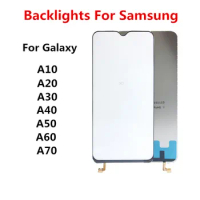 Back Light For Samsung Galaxy A10 A20 A30 A40 A50 A60 A70 Backlights Repair LCD Display Film Screen Guide Cardboard