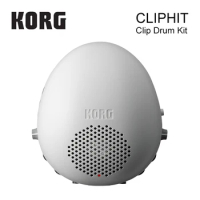 Korg CLIPHIT Drum Set in White CLIP DRUM KIT drum module with sensor clip technology Drum traning helper drum