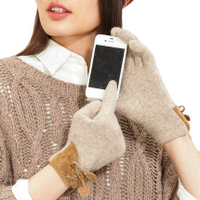 觸控手套 女羊毛手套-可愛韓版保暖配件72h4【獨家進口】【米蘭精品】