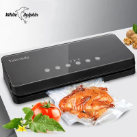 White Dolphin Best Portable Food Vacuum Sealer with Free Bags 10pcs Sealing Machine Packaging Machine