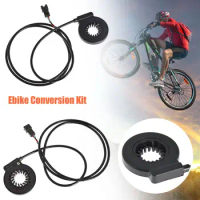 Bicycle Black Pedal Parts Hall Assistant Sensor PAS Assistant Sensor Ebike Conversion Kit Electric Bike Retrofit
