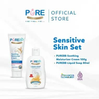 PUREBB SOOTHING CREAM 100GR + PUREBB LIQUID SOAP 80ML