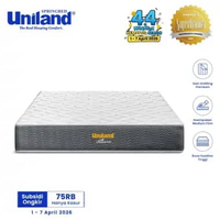 Uniland Springbed Rivera Brilliant Firmtop - Hanya Kasur Spring Bed 90 x 200 Beige