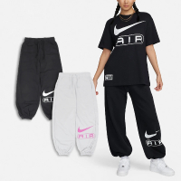 【NIKE 耐吉】長褲 Air Pants 女款 毛圈布 抽繩 中腰 寬鬆 棉褲 褲子 單一價(FN1903-025)