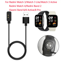 Fast Charging Cable For Redmi Watch 4 Magnetic USB Charging Cable Power Charge for Xiaomi Redmi Watch 4 3 Watch 3/3 Lite Charger