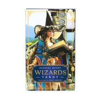 Wizards Tarot Cards A 78 Deck Oracle English Divination Edition Borad Playing Games Party Astrology Cards Oracle