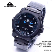 jam tangan QS rantai stainles stell ANTI AIR DAN ANTI KARAT Analog Olahraga Santai Stainless Watches