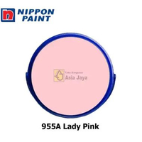 Nippon Paint Vinilex Cat Tembok Interior dan Eksterior 5 Kg (Ready semua warna) 955A LADY PINK