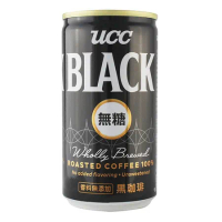 UCC BLACK無糖黑咖啡185g*30入