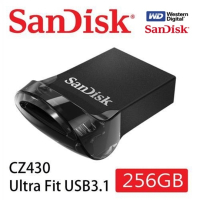SanDisk 晟碟 256GB Ultra Fit USB3.1 隨身碟 原廠平輸 (原廠5年保固 130MB/s)