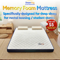 DH Mattress 5/8cm High-Density Foam Supports Spine Relieves Back Pain Deep Sleep Single Queen King