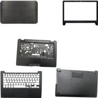 Laptop Keyboard LCD Top Back Cover Upper Case Shell Bottom Case For DELL Inspiron 14 N4030 Black