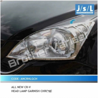garnish lampu depan all new Crv 2007-2011 chrome jsl