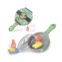 【HLF小小生活專家】好美味 愛心平底鍋 互動玩具 顏色隨機出貨(公司貨)