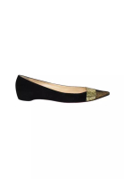 Christian Louboutin Pre-Loved CHRISTIAN LOUBOUTIN Pointed Suede Flats