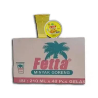 Fetta Minyak Goreng Gelas 210ml (1 dus/48 pcs)