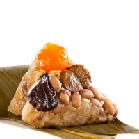 【嘉義福源】招牌花生蛋黃香菇栗子肉粽(6入)