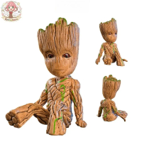 [PlayHouse Kids] Mô hình Avengers Groot chibi cao 6cm ( Dùng trang trí trên oto , bàn làm việc ) - F