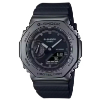 【CASIO 卡西歐】2100 系列 八角形錶圈潮流腕錶 44.4mm(GM-2100BB-1A)