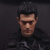 Short hair Kaneshiro Takeshi Head Sculpt 1/6 Scale Asian Famous Star Naming Handsome Head Carving Model Toys