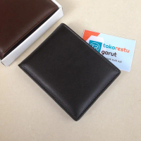 Dompet Pria 100% Kulit Sapi Asli Garut Model Lipat Pendek Tr182