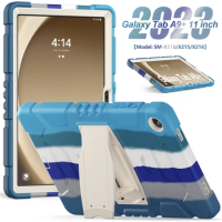 Case for Samsung Galaxy Tab A9 Plus (11 Inch) 2023 Anti-fall and Shock-proof with Foldable Stand for Galaxy Tab A9+ 11.0" Cover