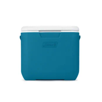 Coleman Chiller 30-Quart Portable Hard Cooler, Easy To Carry, Blue